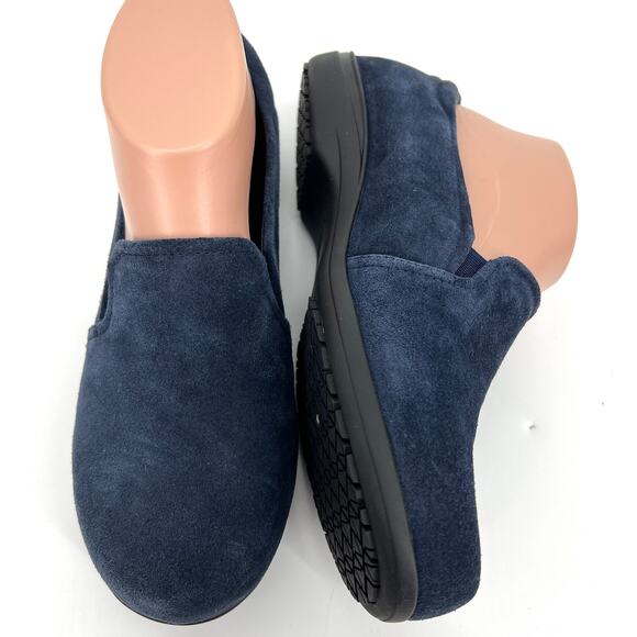 ABEO Blue Suede Ayka Loafer Shoes Size 7.5 - Picture 3 of 8